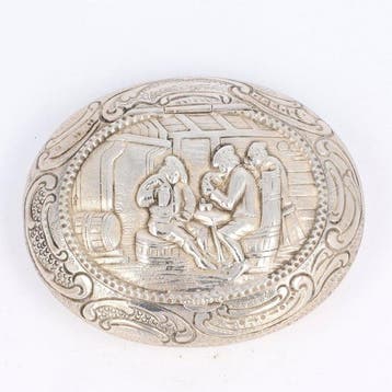 H. Hooijkaas (ca. 1920) - Snuifdoos - .833 zilver