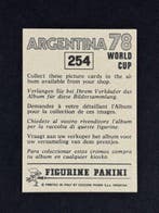 1978 Panini Argentina 78 World Cup, - Brasil: Zico #254 - 1, Nieuw