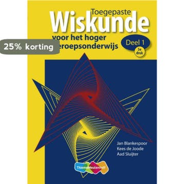 Toegepaste wiskunde voor het hoger beroepsonderwijs, Boeken, Verzenden, Gelezen, J.H. Blankespoor