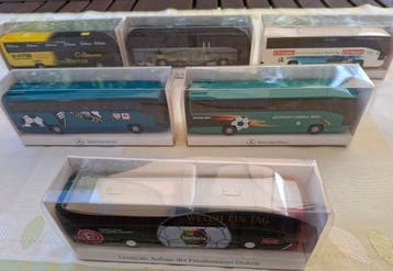 Wiking 1:87 - Modelauto (6) - Mercedes-Benz Reisebus O 404, Hobby en Vrije tijd, Nieuw