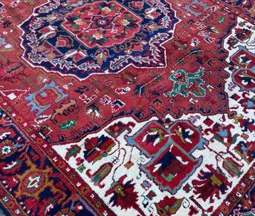 Indo Heriz - Gereinigd - Tapijt - 350 cm - 255 cm, Nieuw