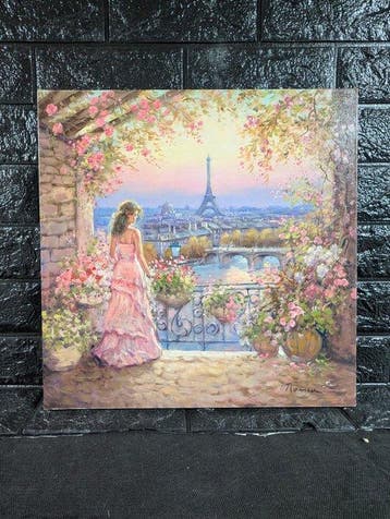 Domenico Ronca (1964) - Tramonto a Parigi