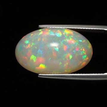1 pcs Wit Opaal - 22.98 ct - International Gemological, Handtassen en Accessoires, Edelstenen, Nieuw