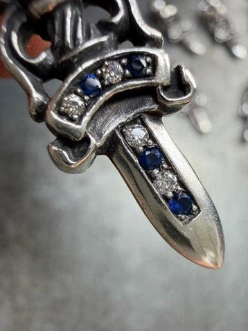 Argent - Pendentif - Chrome Hearts 925 Silver