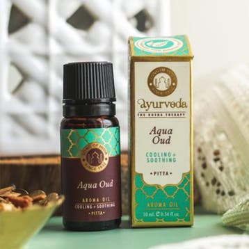 Song of India - Aroma oil Aqua Oud (Pitta) - 10 ml, Ophalen of Verzenden, Nieuw
