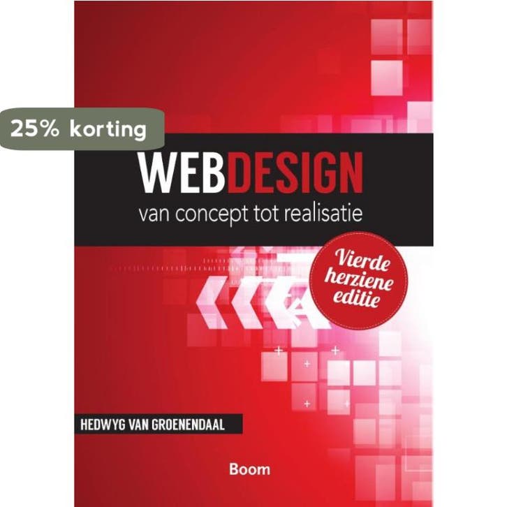 Webdesign van concept tot realisatie - Vierde herziene, Livres, Informatique & Ordinateur, Envoi