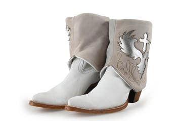 Corral Cowboy laarzen in maat 39 Wit, Kleding | Dames, Schoenen, Wit, Zo goed als nieuw, Corral, Verzenden