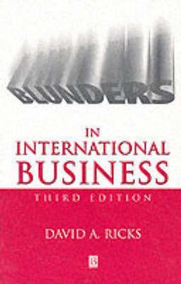 Blunders in International Business 9780631217763, Verzenden, David A. Ricks