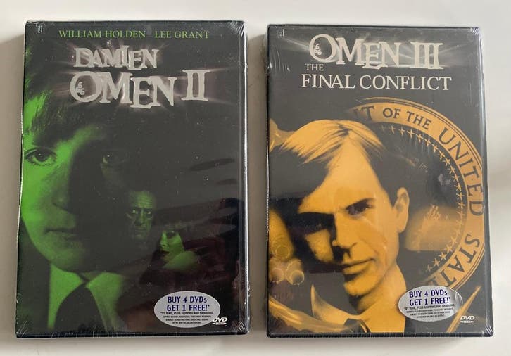 DAMIEN: OMEN 2 / OMEN 3: THE FINAL CONFLICT (REGION A) (IN, Cd's en Dvd's, Dvd's | Overige Dvd's, Gebruikt