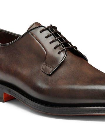 Santoni - Veterschoenen - Maat: EU 41.5 - Nieuw in doos, Nieuw