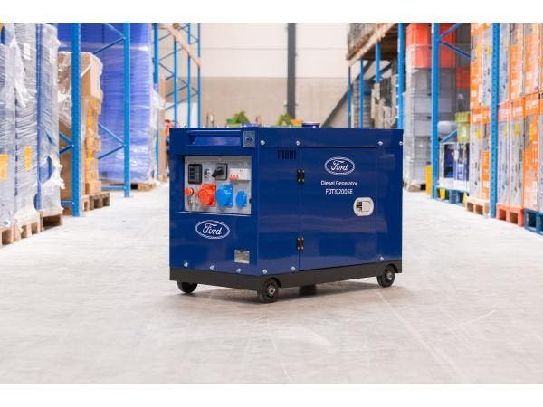 Veiling - Ford diesel aggregaat 230-400V FDT10200SE, Doe-het-zelf en Bouw, Aggregaten, Nieuw