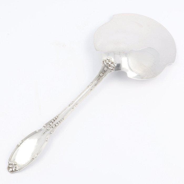 Delheid Frères - Fruit serveerlepel - Cuillère - modèle 27 -, Antiek en Kunst, Antiek | Zilver en Goud