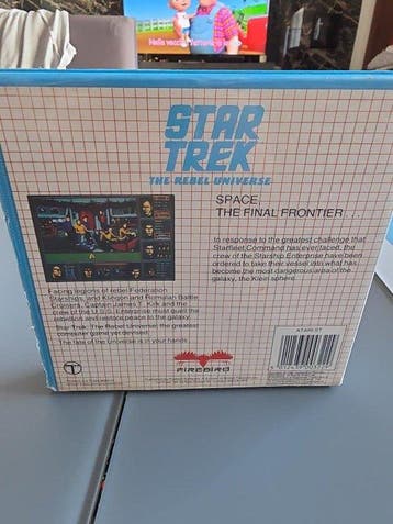 Atari - Star Trek: The Rebel Universe – Atari ST – Firebird