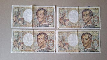 France. - 53 banknotes - Various Dates (Sans prix de