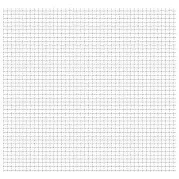 vidaXL Draadhek geweven gaas 100x85 cm 31x31x3 mm roestvrij, Verzenden, Nieuw