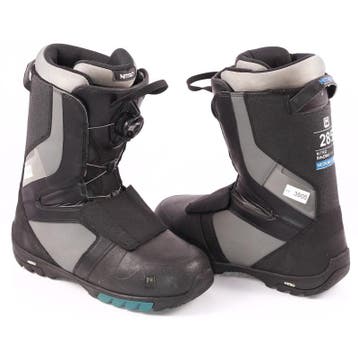 44 45 47,5 snowboard schoenen NITRO AGENT BOA 2024, Black/bl, Sport en Fitness, Verzenden, Gebruikt