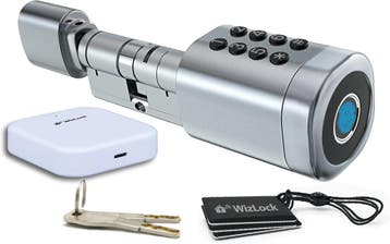 Smart Deurslot Zilver - 34% korting. Tweede kansje, OP = OP!, Doe-het-zelf en Bouw, Verzenden, Zo goed als nieuw, Overige materialen