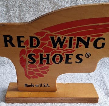 Red Wing Shoes - Reclamebord - Multiplex