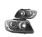 PHARES BMW E90 E91 05-08 ANGEL EYES LED CCFL FOND NOIR, Verzenden
