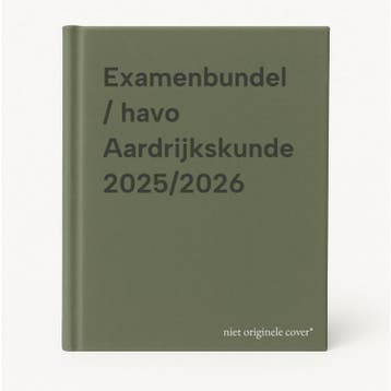 Examenbundel / havo Aardrijkskunde 2025/2026 9789006993820, Verzenden, Zo goed als nieuw