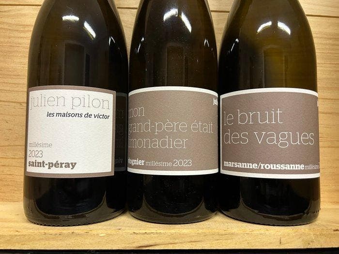 Julien Pilon : Saint-Peray Les Maisons de Victor, Viognier,, Collections, Vins
