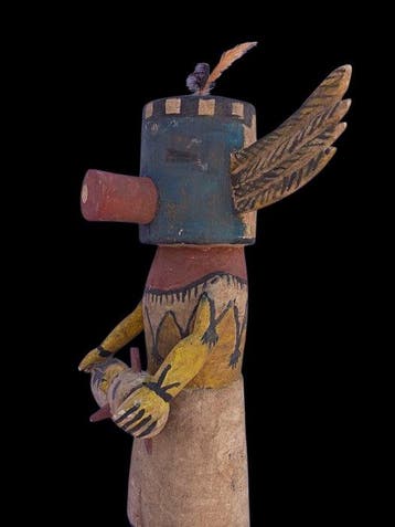 Superbe et très Belle et Grande poupée ,style Kachina - Pop, Antiquités & Art