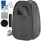 tectake Mobiele stoomsauna ThermaLuxe I, 1000 W, 15 temperat, Sport en Fitness, Verzenden, Nieuw