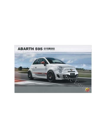 2015 ABARTH 595 YAMAHA FACTORY RACING BROCHURE DUITS