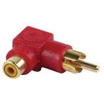 Haakse RCA adapter Rood, Ophalen of Verzenden