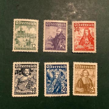Oostenrijk 1933 - Katholicisme dagen - strijd tegen de, Gestempeld