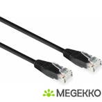 ACT Zwart 10,0 meter U/UTP CAT6 patchkabel met RJ45, Computers en Software, Verzenden, Nieuw