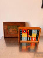 Rare Mid-Century Wooden Educational Toys (4) – Complete &, Antiek en Kunst