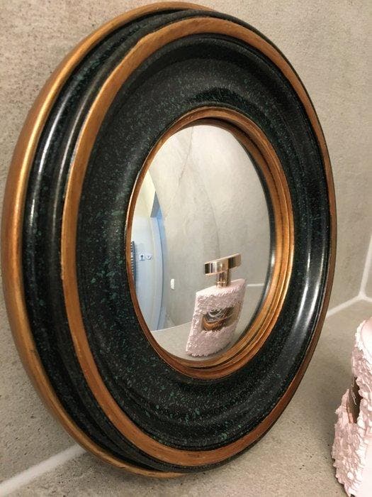 Spiegel - Glas - CONVEX, HEKSENOOG, BUTLER, Antiquités & Art, Curiosités & Brocante