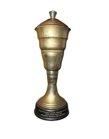 Austria - Football Trophy with Lid - 1. Jubiläumsturnier, Collections, Collections Autre