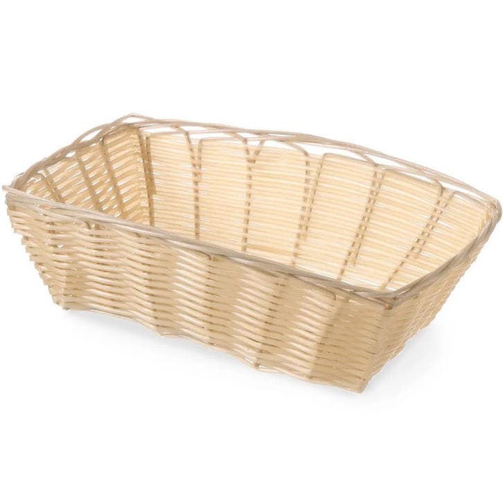 Broodmand | Kunststof | Beige | 225x150x65(h)mm HENDI, Zakelijke goederen, Horeca | Keukenapparatuur, Nieuw in verpakking, Verzenden