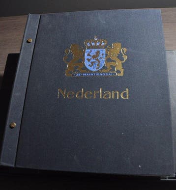 Nederland - Postfrisse verzameling in 2 DAVO albums en een, Gestempeld