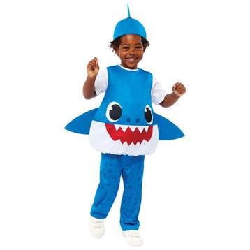 Kind Kostuum Baby Shark Blue Daddy, Verzenden, Nieuw