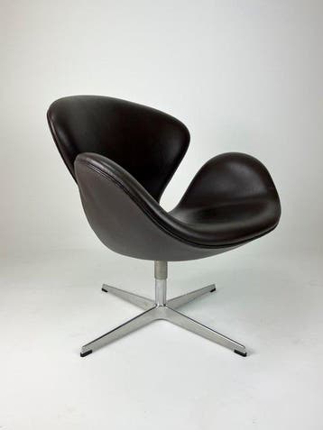 Fritz Hansen - Arne Jacobsen - Chaise - Chaise cygne -, Antiquités & Art