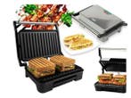 Veiling - Husla Elektrische Grill/Tosti Ijzer - 850W - Non-S, Nieuw