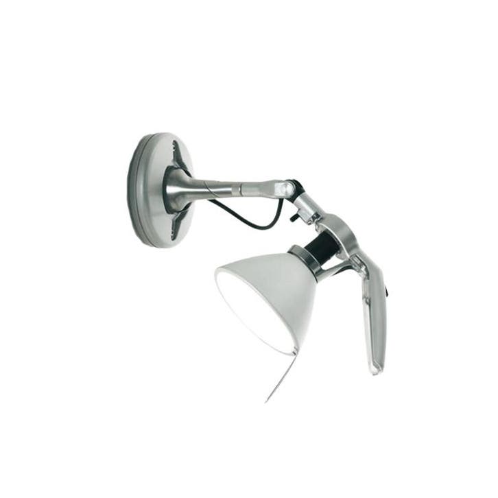 Luceplan Fortebraccio D33nsp. 100 Wandlamp Aluminium, Maison & Meubles, Lampes | Appliques, Envoi