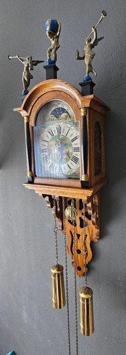 Horloge - - Chêne - 1960-1970 - Petit horloge de bord
