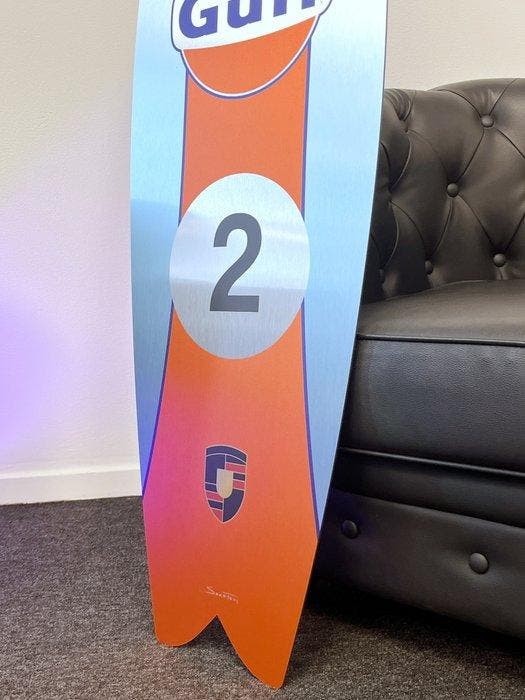 Suketchi - P.orsche Gulf Surfboard, Antiek en Kunst, Kunst | Designobjecten