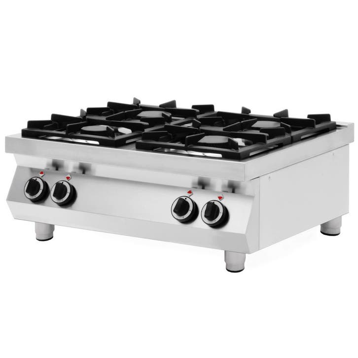 Fornuis | Tafelmodel | Gas | 4 Branders (19kW) |, Zakelijke goederen, Horeca | Keukenapparatuur, Nieuw in verpakking, Verzenden