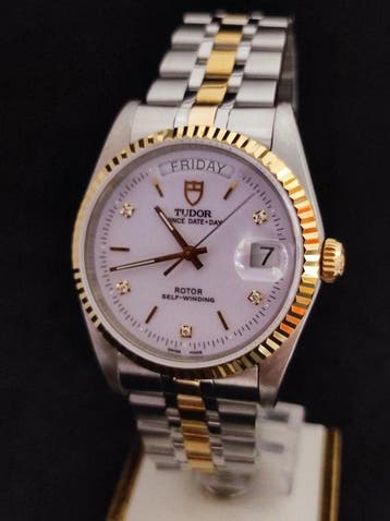 Tudor - Day-Date - Sans prix de réserve - 76213 - Homme -