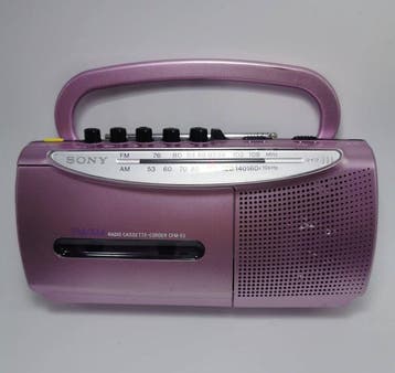 Sony - CFM-E5 Draagbare cassettespeler, Nieuw
