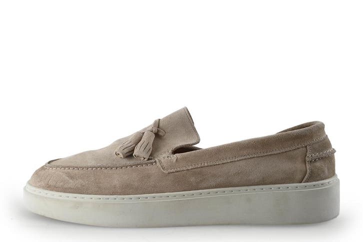 Manfield Loafers in maat 44 Beige, Kleding | Heren, Schoenen, Overige kleuren, Zo goed als nieuw, Loafers, Verzenden