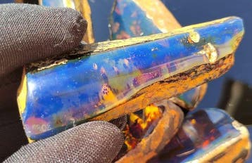 Blue Amber- Hoge kwaliteit! Gratis verzending- 86 g