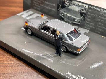 Minichamps 1:43 - Voiture miniature - Mercedes Benz W126 500, Nieuw