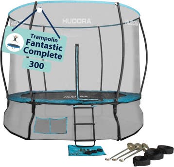 Hudora Tuintrampoline 300cm | Tweede kansje | OP = OP, Verzenden, Nieuw