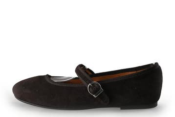 Manfield Ballerinas in maat 39 Bruin, Kleding | Dames, Bruin, Verzenden, Ballerina's, Zo goed als nieuw